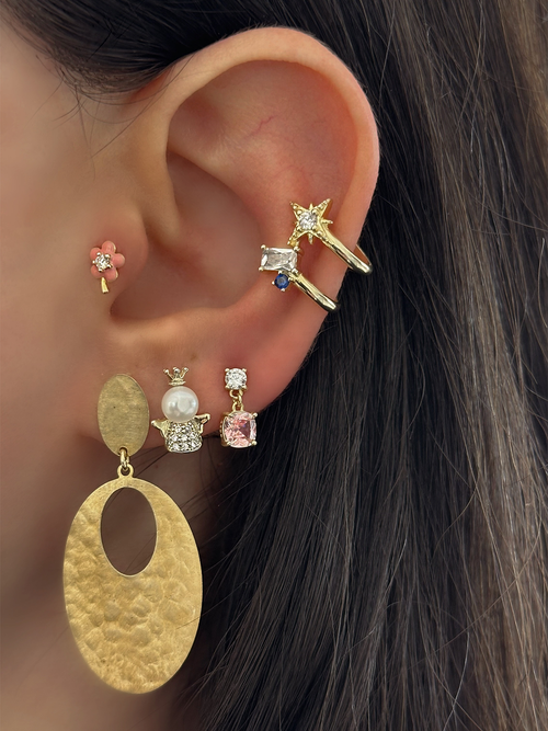 Archive Crystal Bloom Piercing
