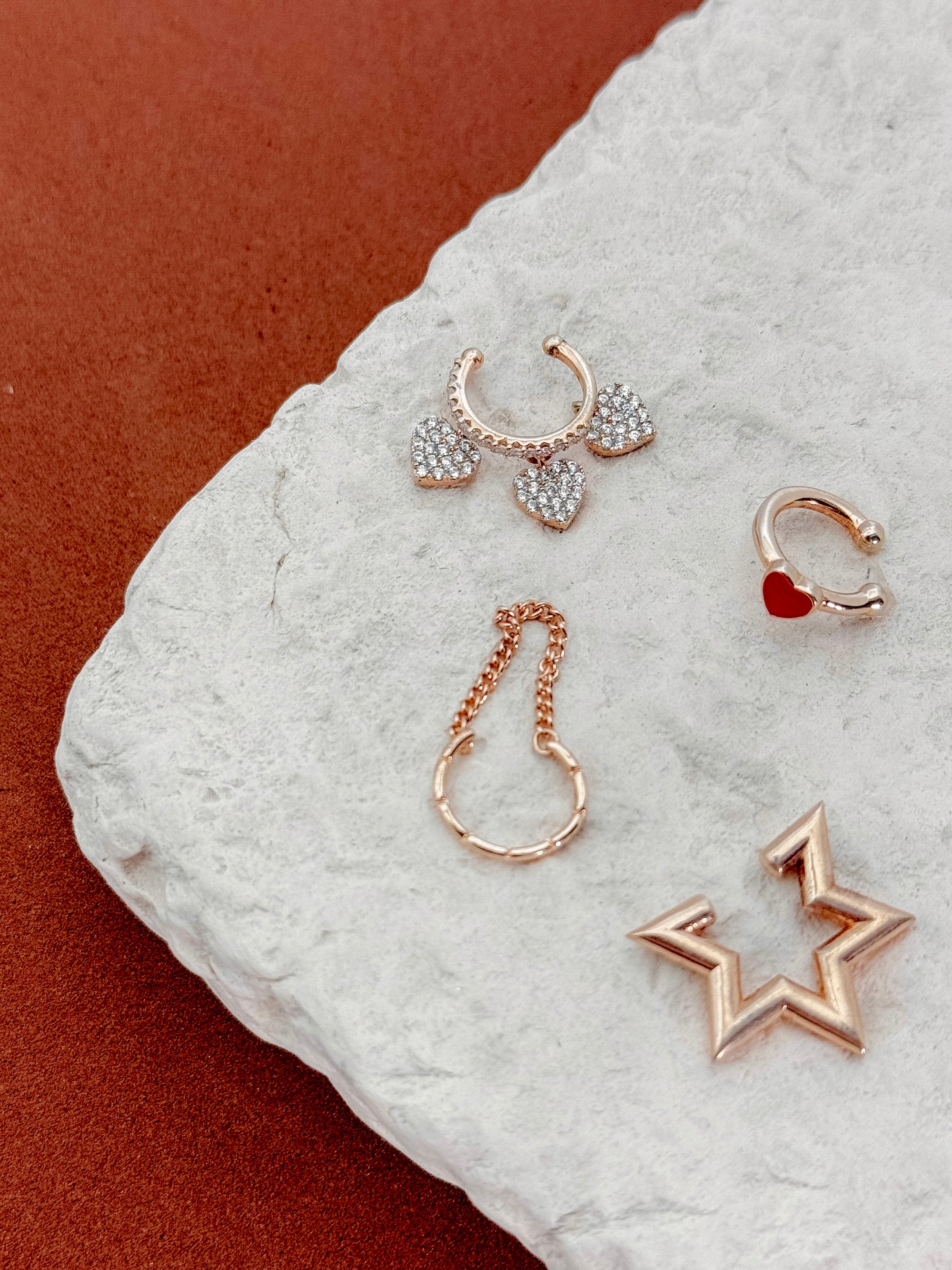 3D Yıldız Ear Cuff