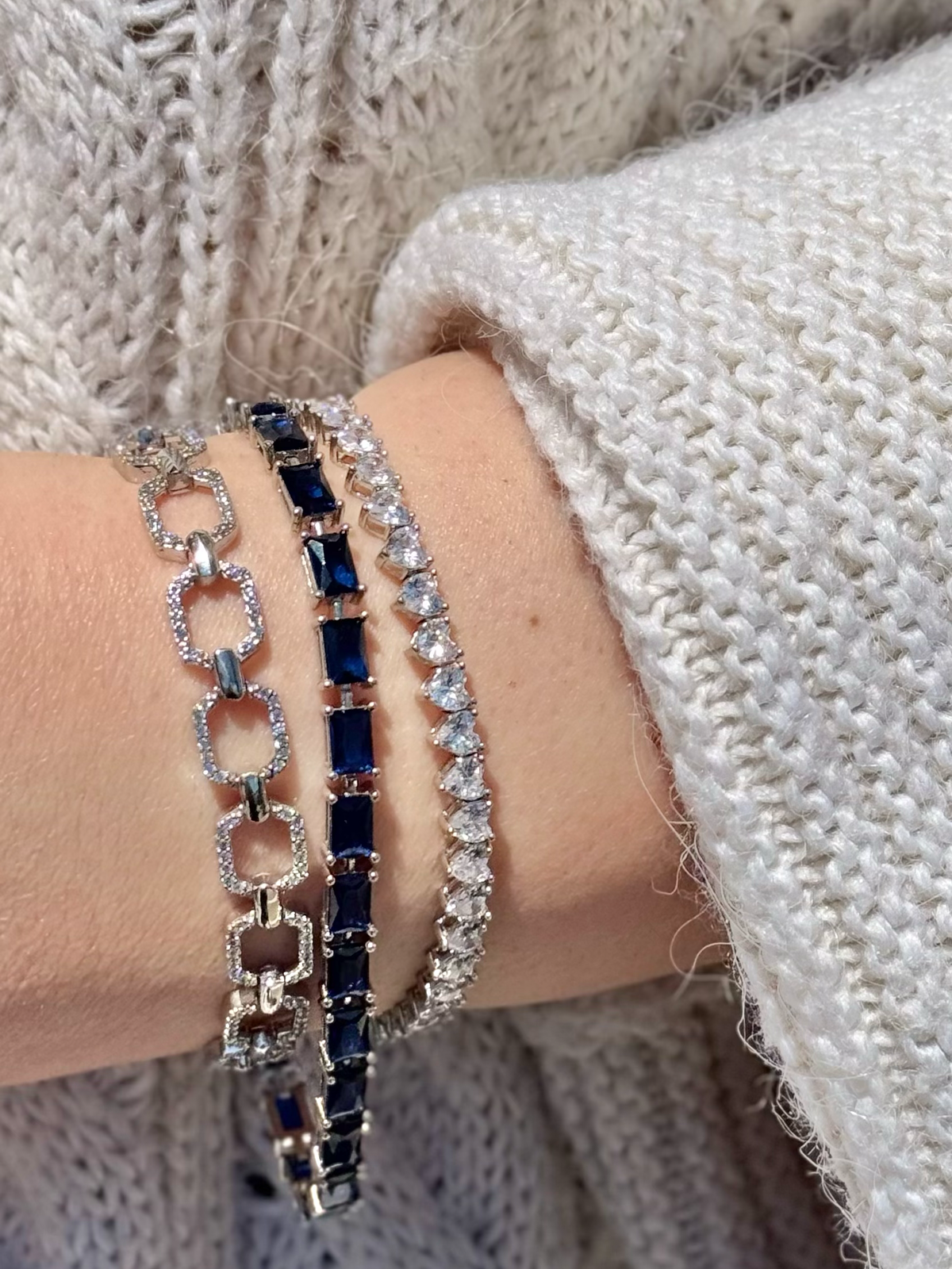 Kalp Taş Su Yolu Bileklik