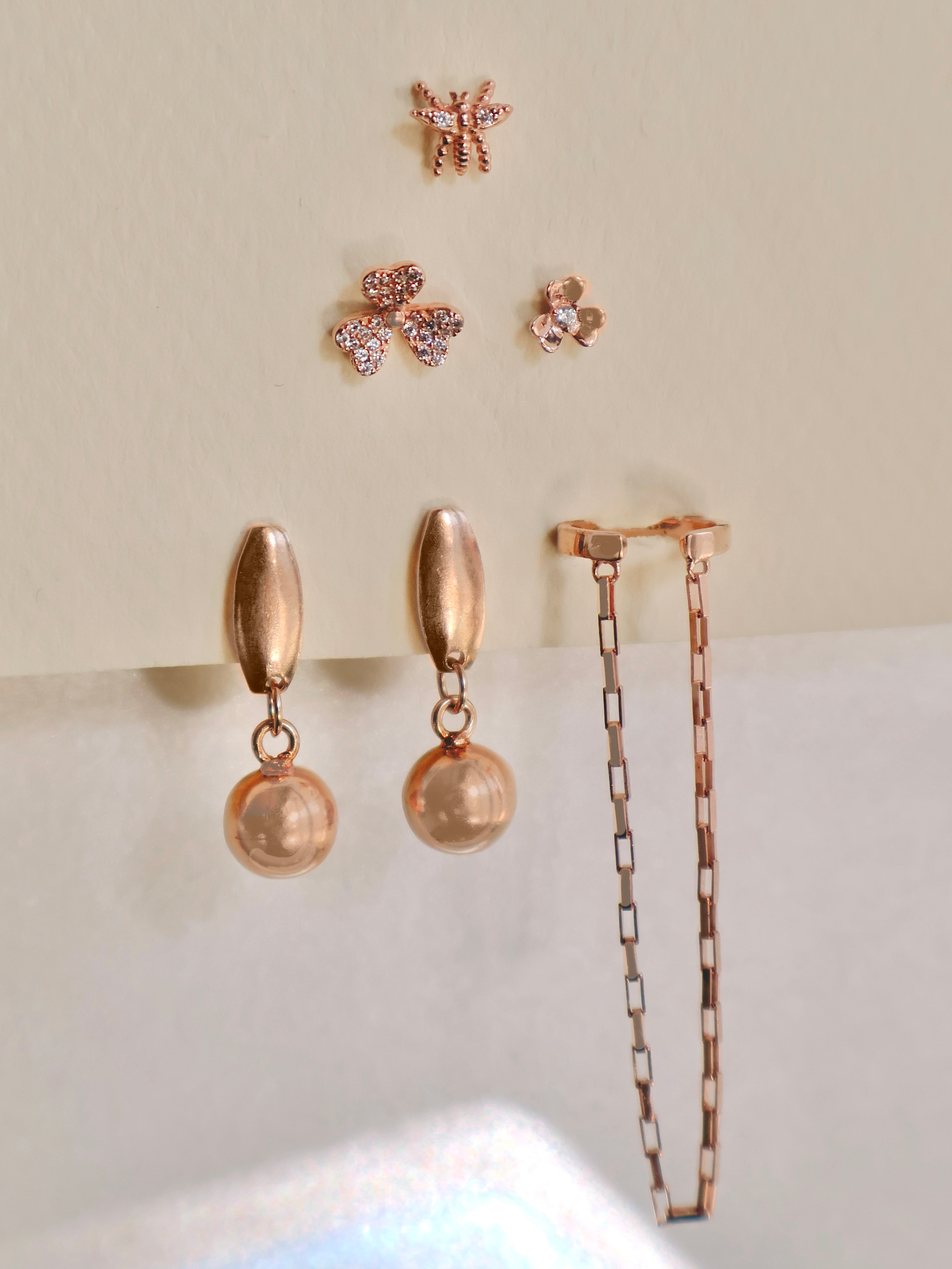 Küp Zincirli Ear Cuff