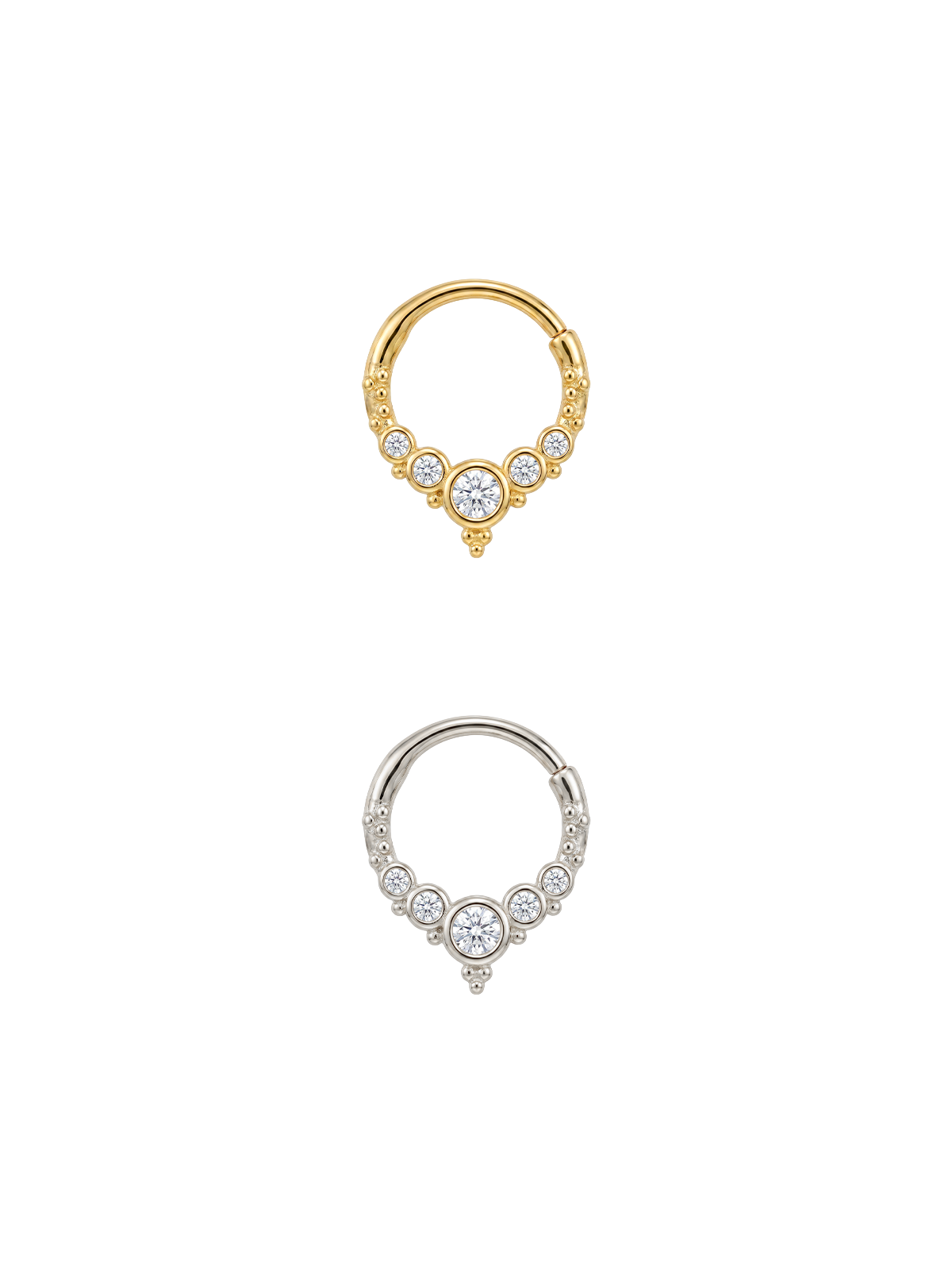 Archive Crystal Orbit Daith Halka Piercing
