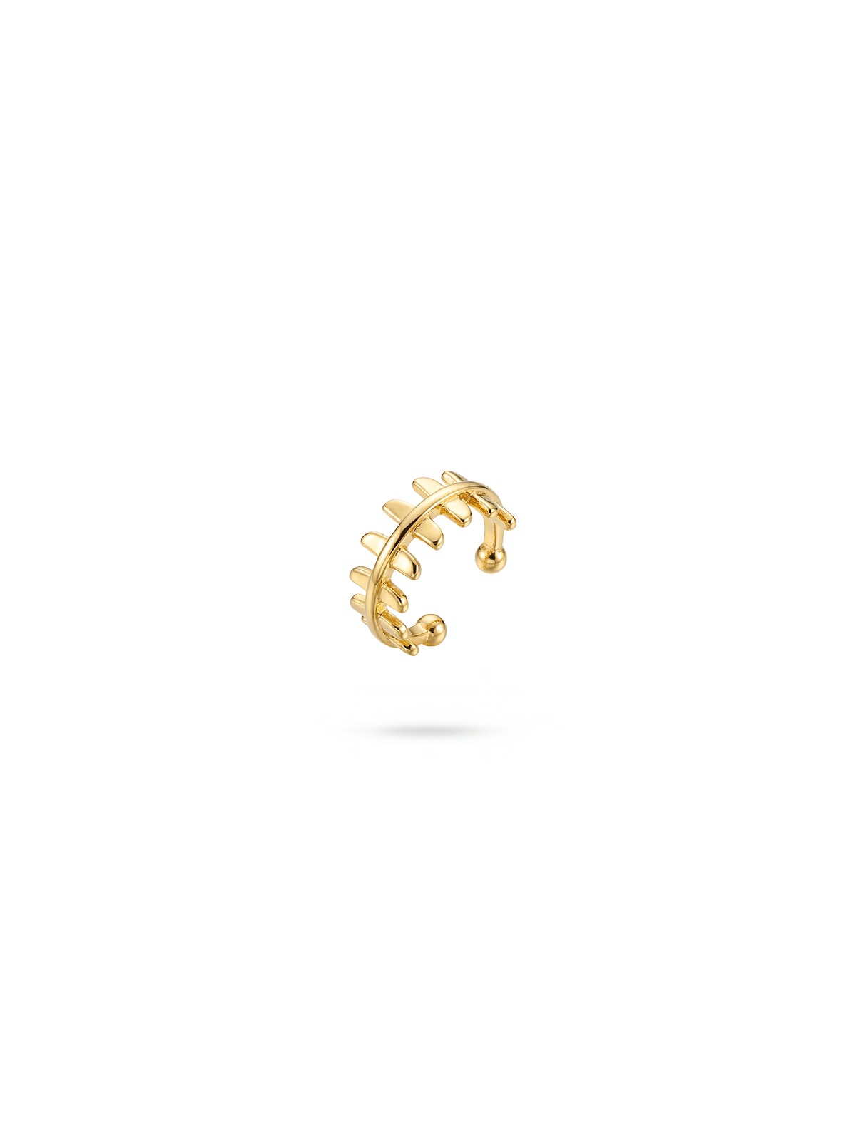 Archive Spine Ear Cuff