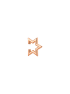 Archive Outline Star Ear Cuff