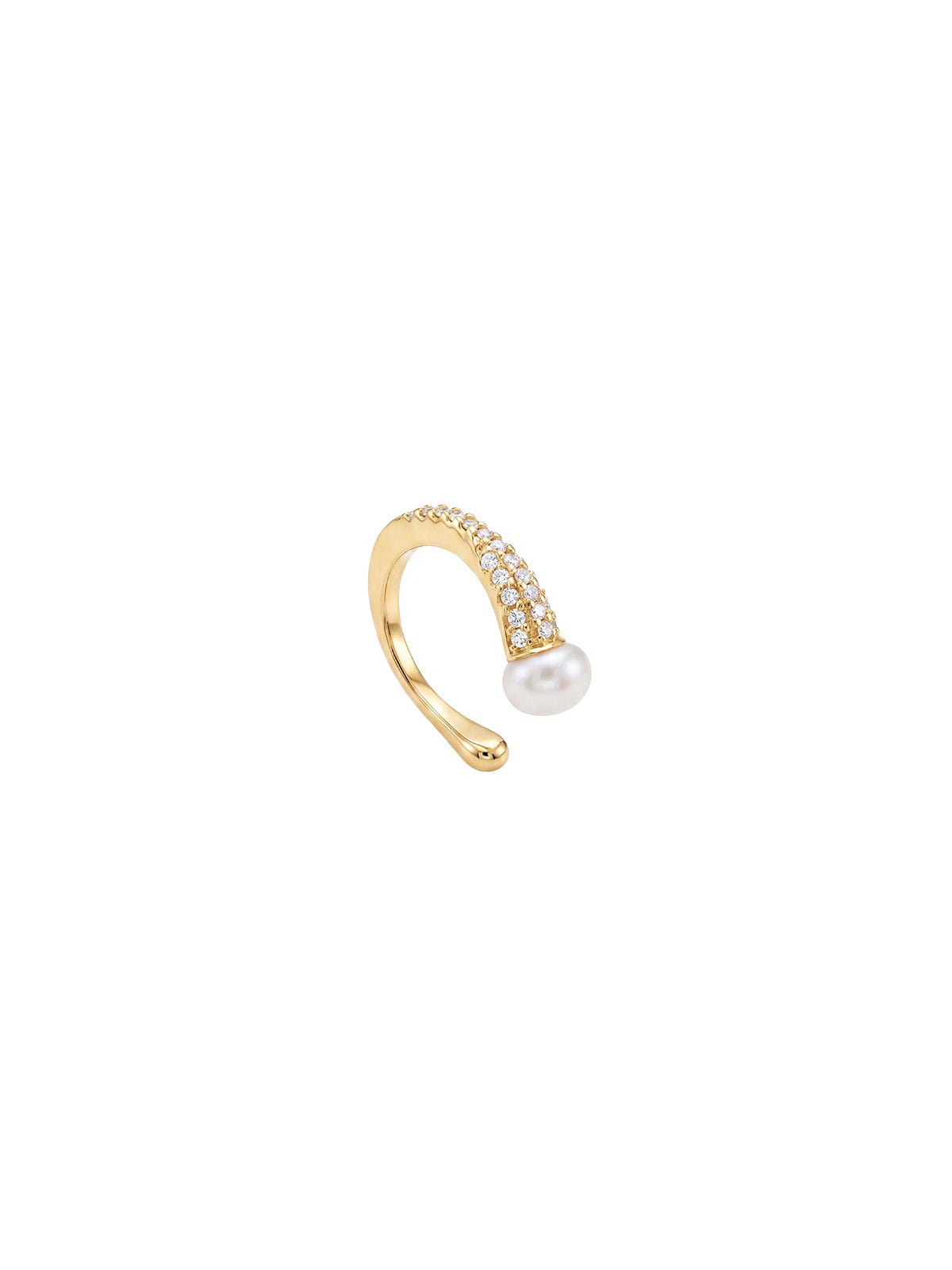 Archive Pearl Arc Ear Cuff