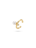 Archive Pearl Orbit Ear Cuff