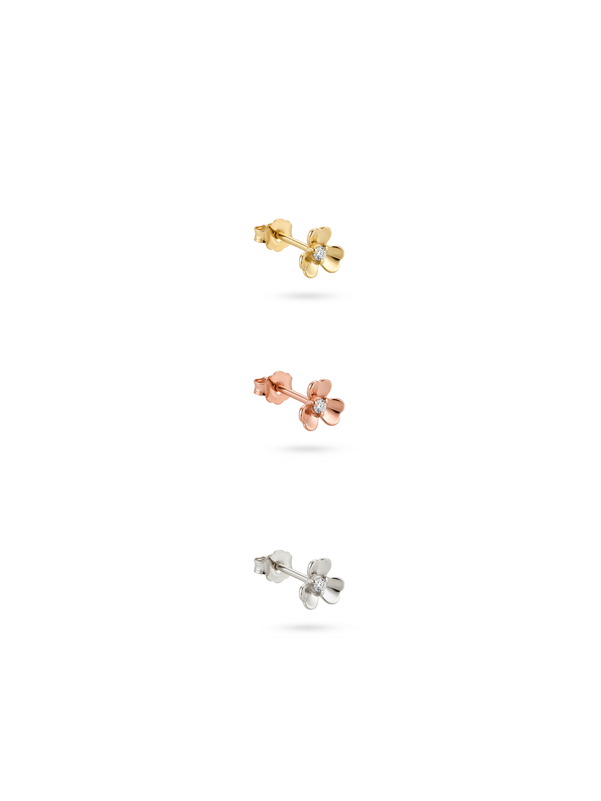 Archive Petal Stud Tek Küpe