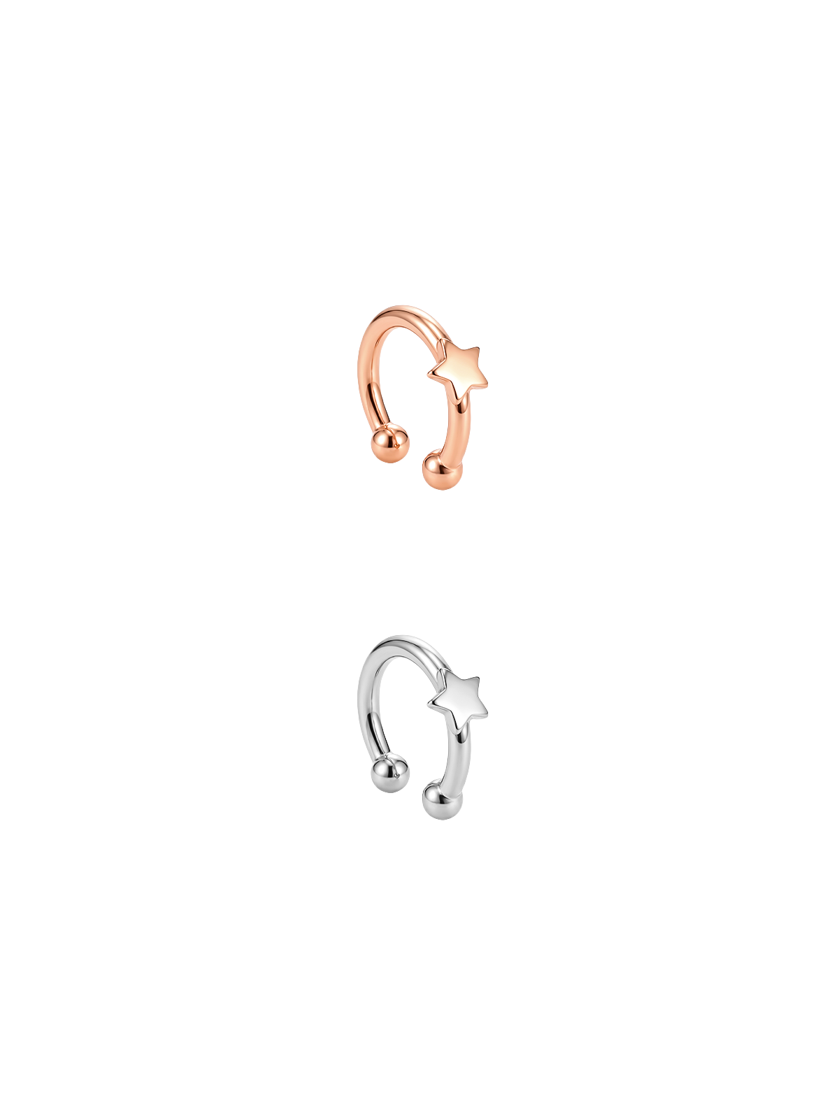 Archive Star Tip Ear Cuff