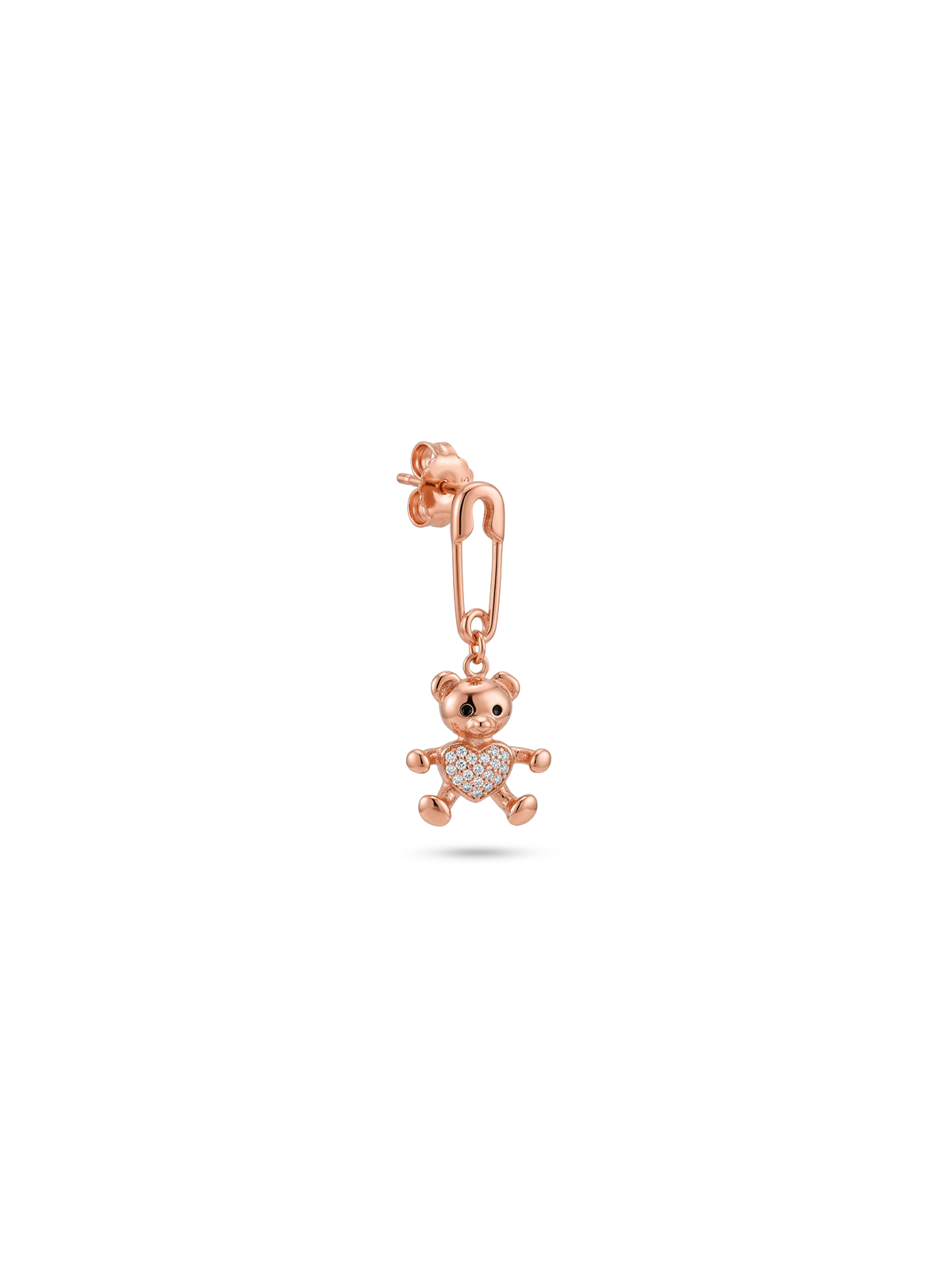 Archive Teddy Pin Tek Küpe