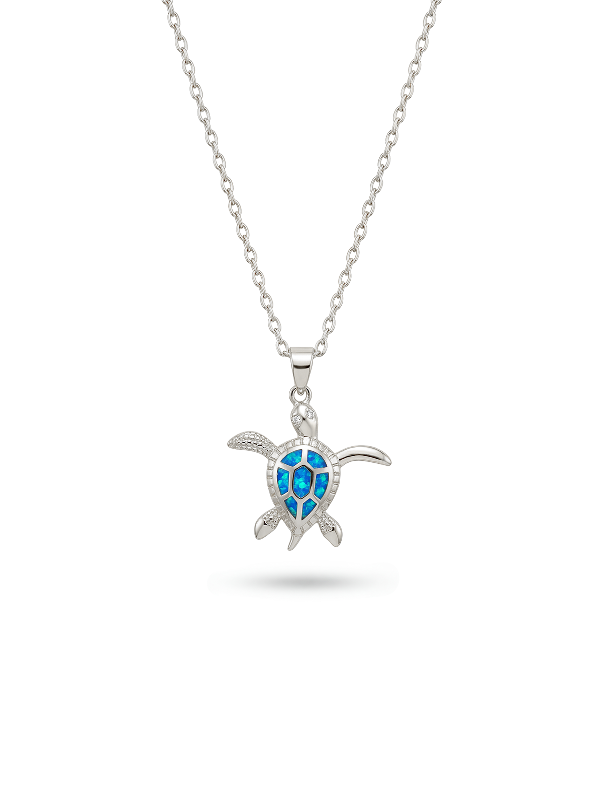 Aura Azure Turtle Kolye