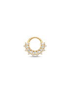 Aura Baguette Crown Daith Halka Piercing