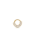 Aura Baguette Halo Daith Halka Piercing