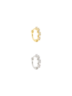 Aura Baguette Halka Piercing