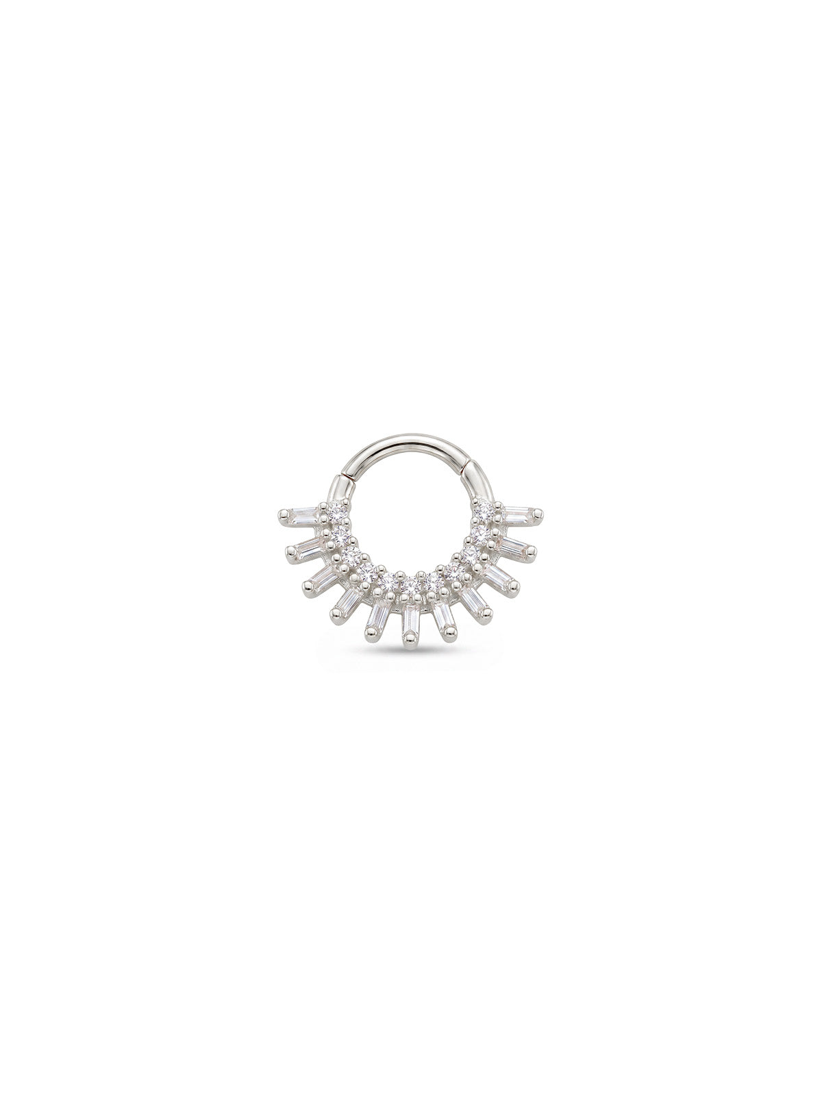 Aura Baguette Ray Daith Halka Piercing