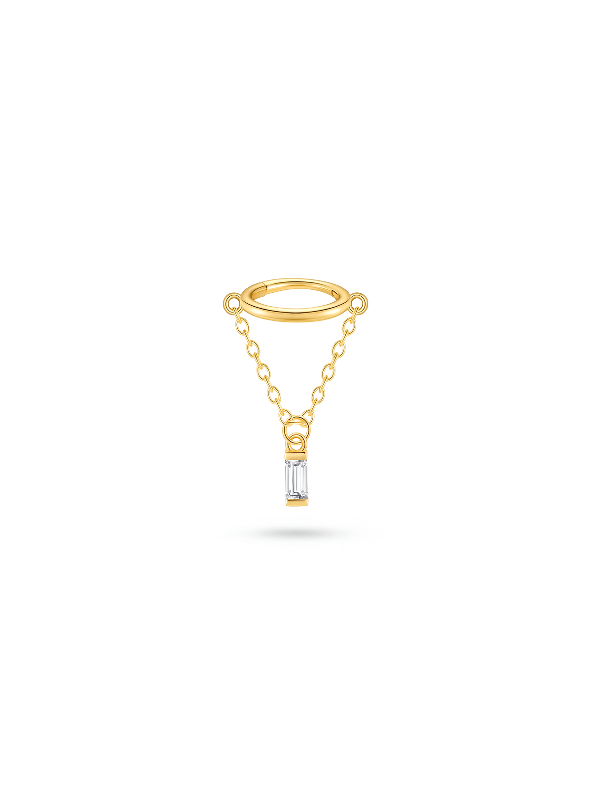 Aura Baguette Veil Piercing