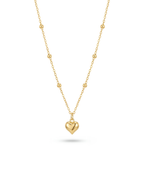 Aura Beaded Heart Kolye
