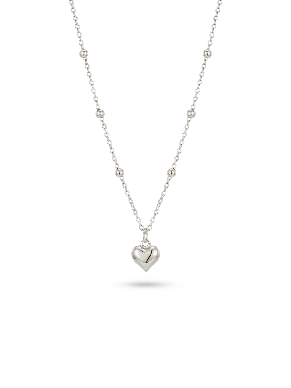 Aura Beaded Heart Kolye