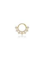 Aura Blossom Crown Daith Halka Piercing