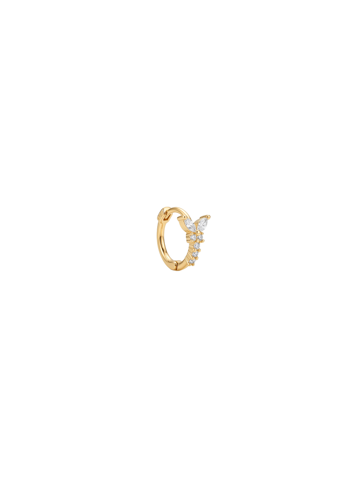 Aura Butterfly Glow Halka Piercing