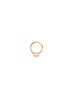 Aura Crown Daith Halka Piercing