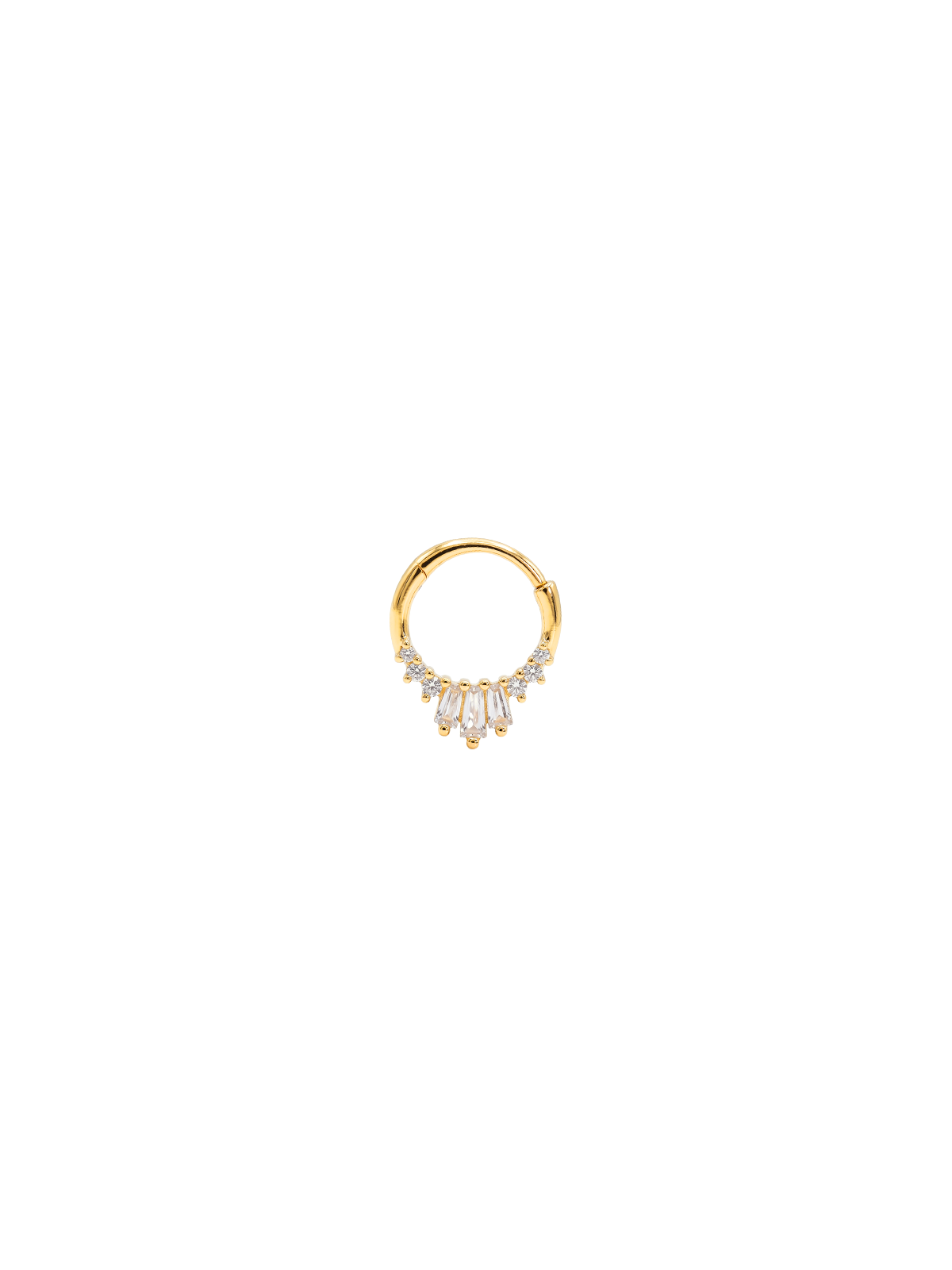 Aura Crown Daith Halka Piercing