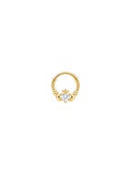 Aura Crown Heart Daith Halka Piercing