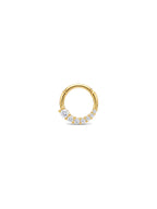 Aura Crystal Cascade Daith Halka Piercing