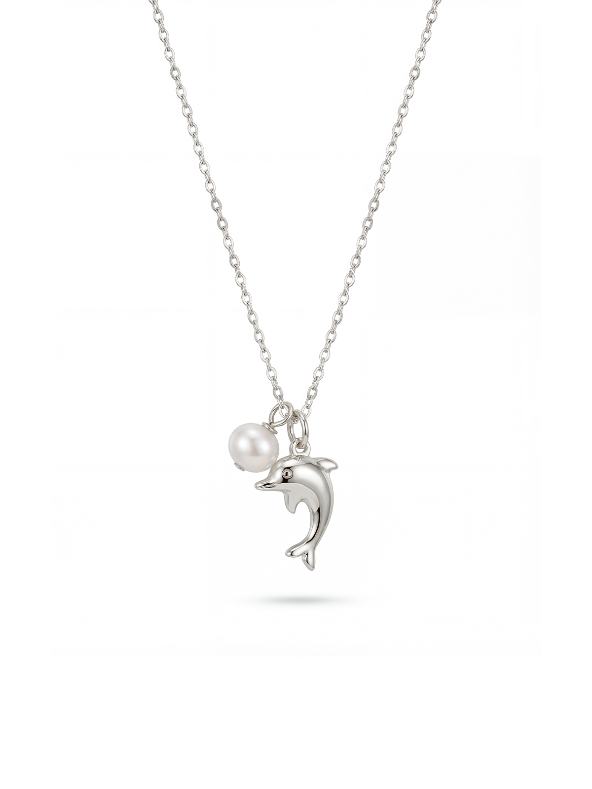Aura Dolphin Pearl Kolye