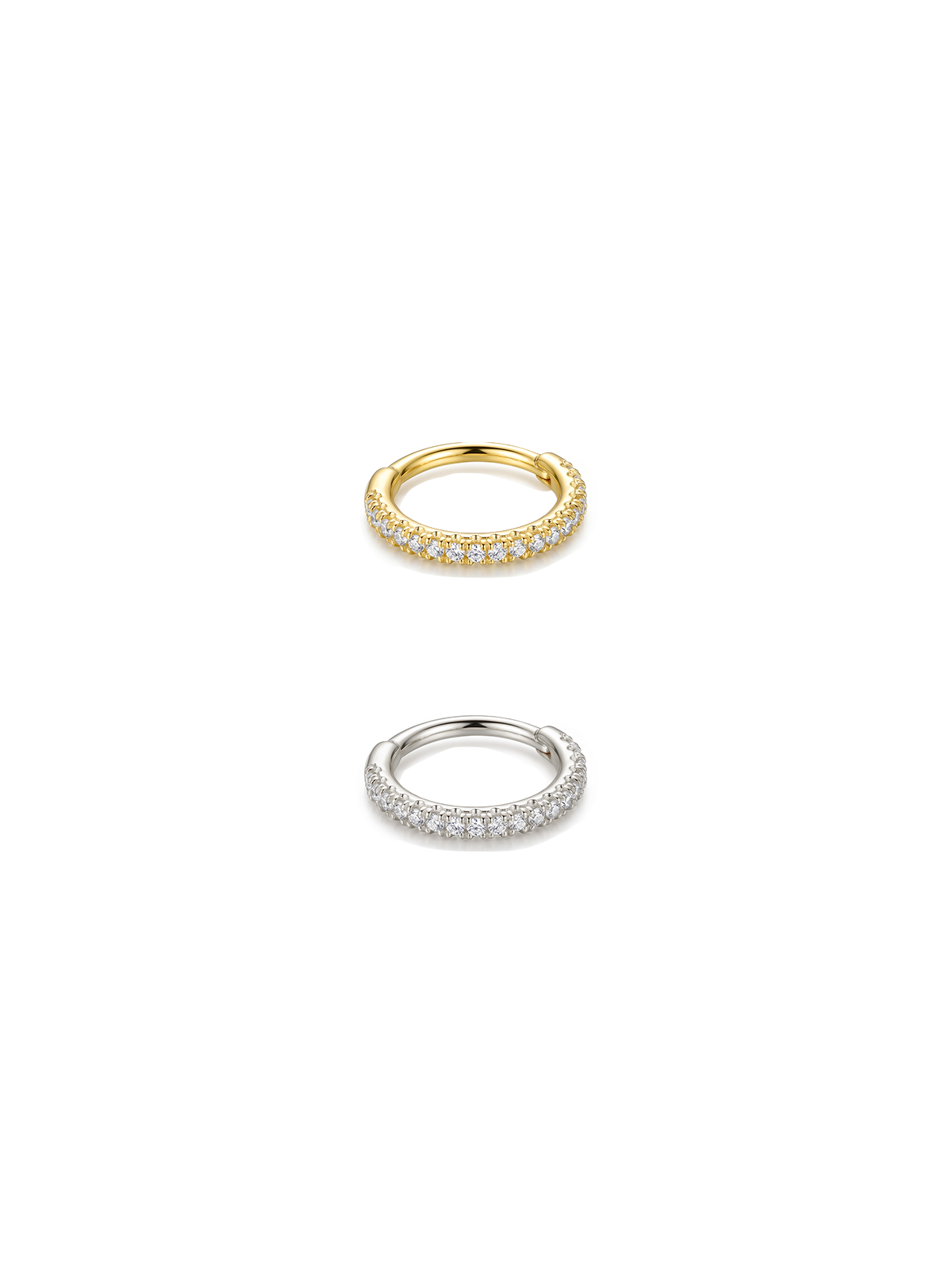 Aura Eternity Daith Halka Piercing