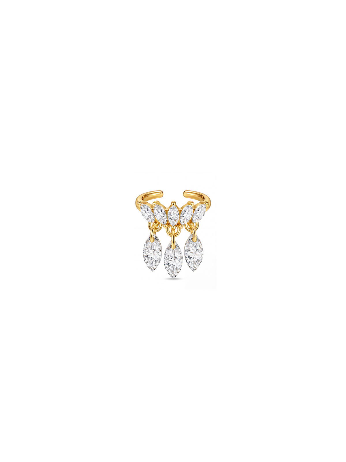 Aura Fringe Ear Cuff