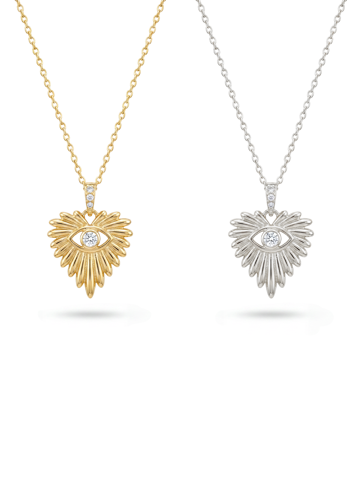 Aura Heart Eye Kolye
