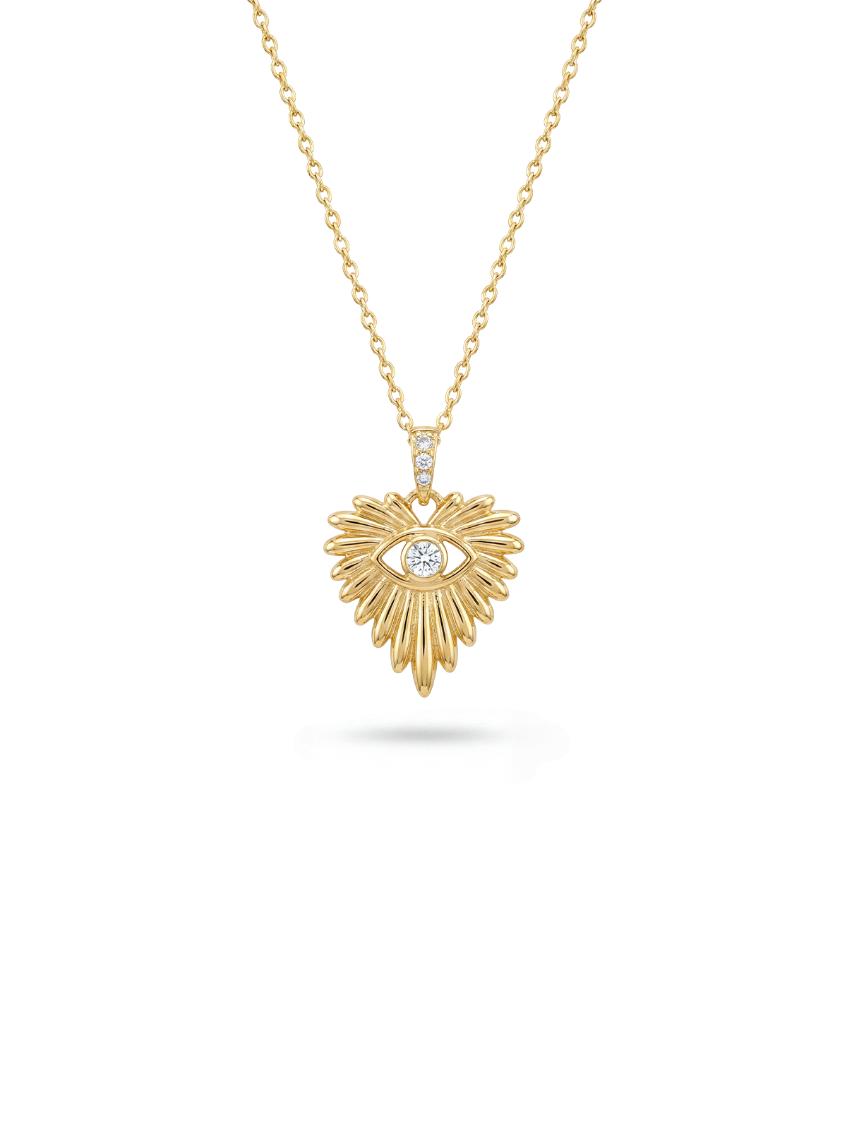 Aura Heart Eye Kolye