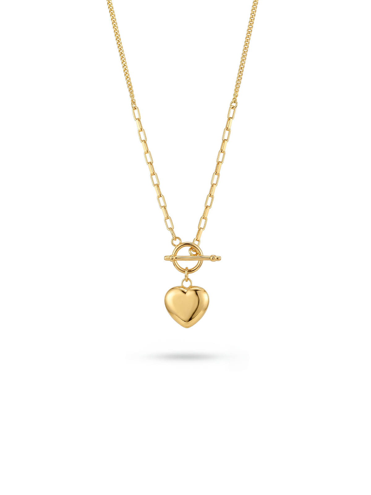 Aura Heart Lock Kolye