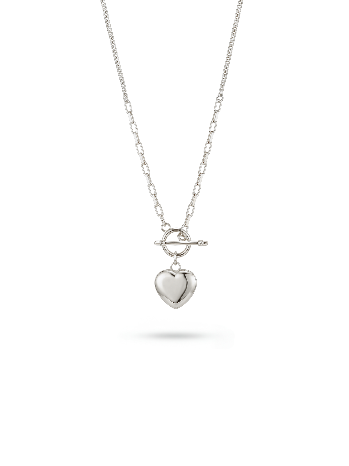 Aura Heart Lock Kolye