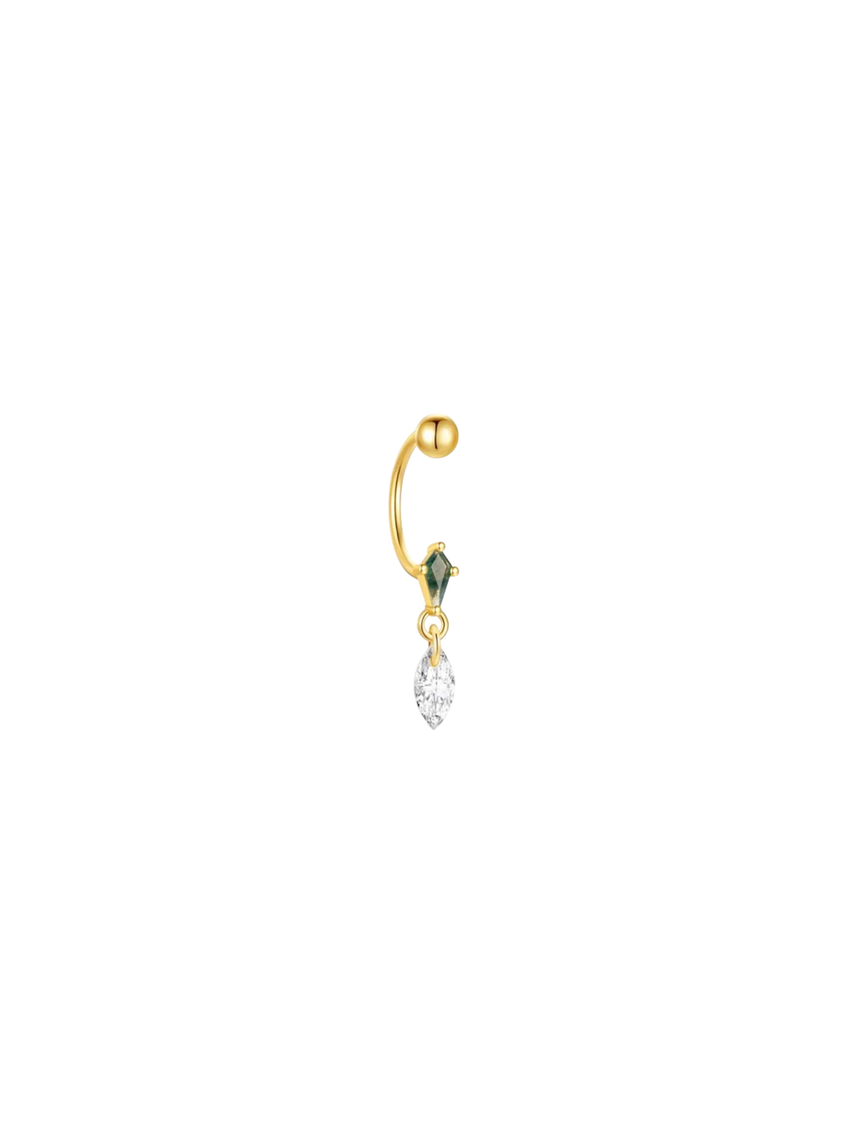 Aura Ivy Drop Piercing