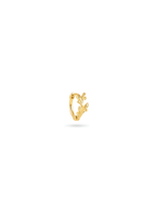 Aura Leaf Halka Piercing