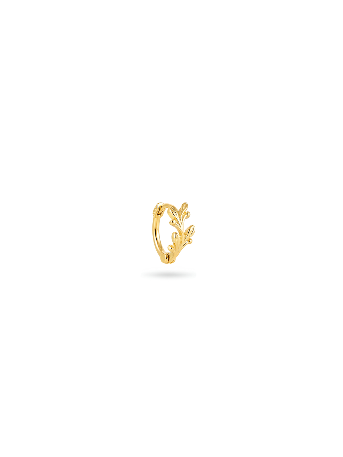 Aura Leaf Halka Piercing