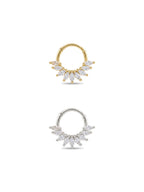 Aura Marquise Bloom Daith Halka Piercing
