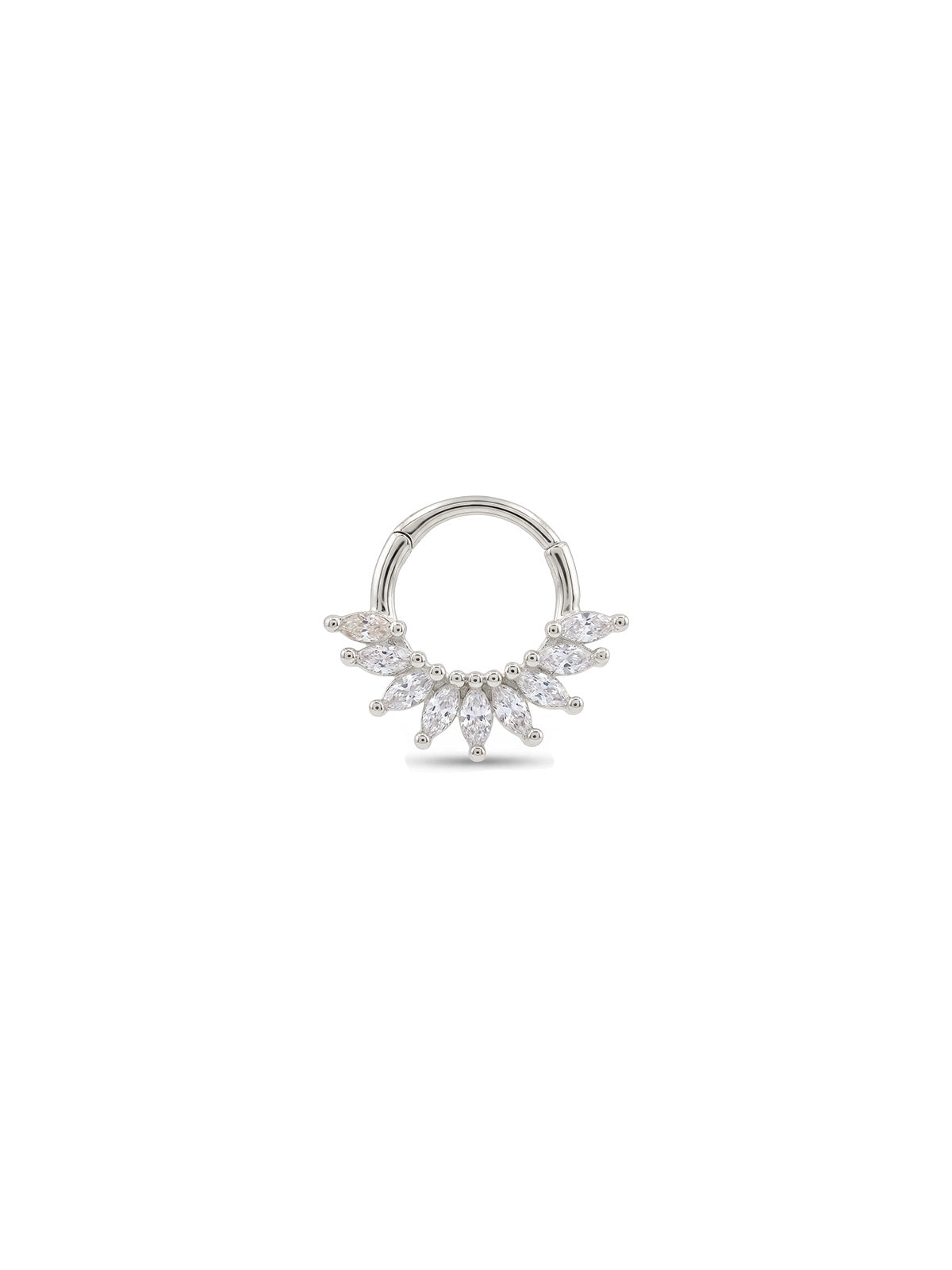 Aura Marquise Bloom Daith Halka Piercing