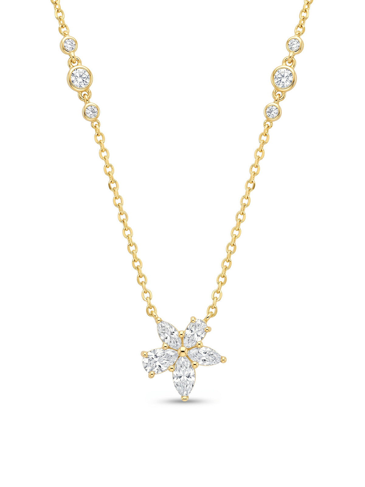 Aura Marquise Blossom Kolye