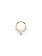 Aura Marquise Crest Daith Halka Piercing