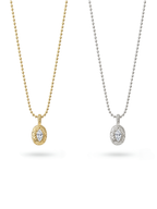 Aura Marquise Medallion Kolye