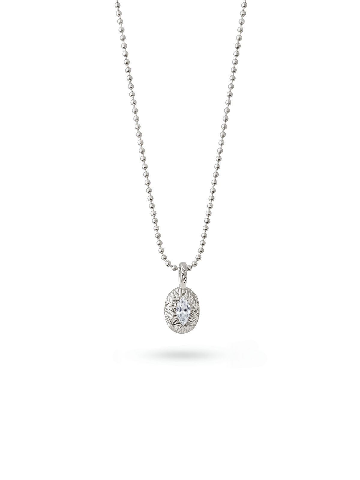 Aura Marquise Medallion Kolye