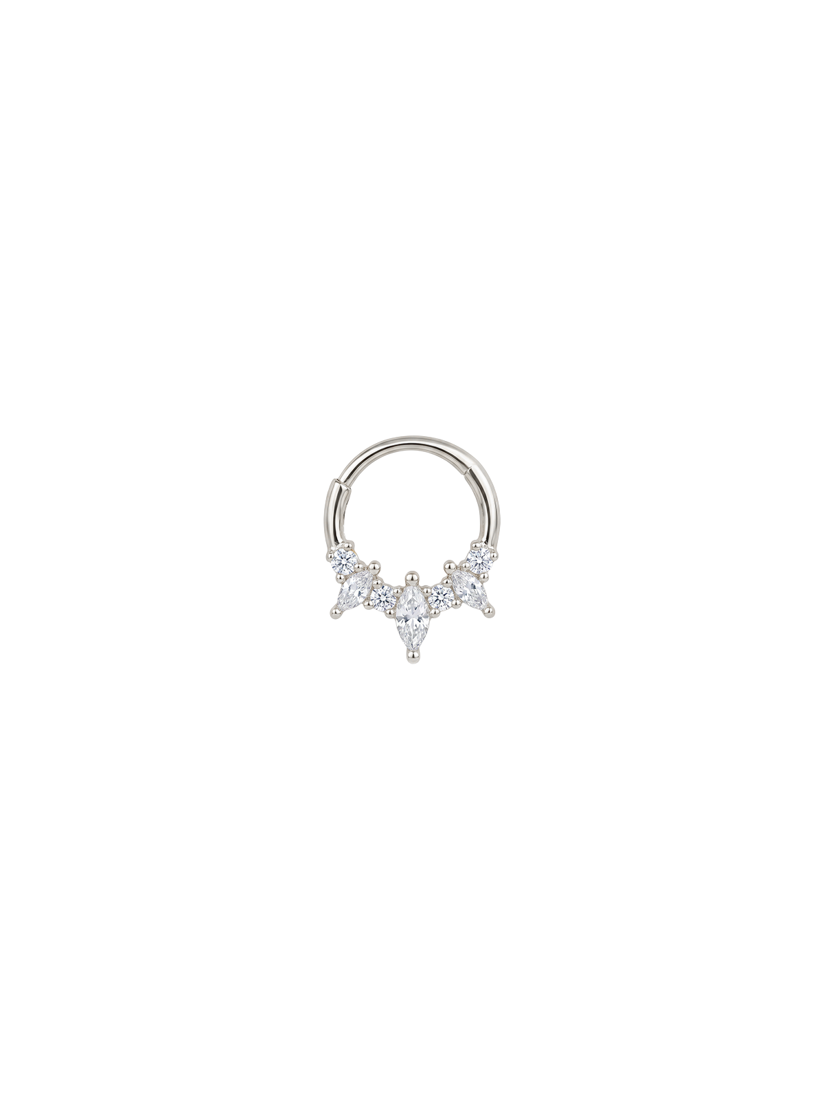 Aura Marquise Tiara Daith Halka Piercing