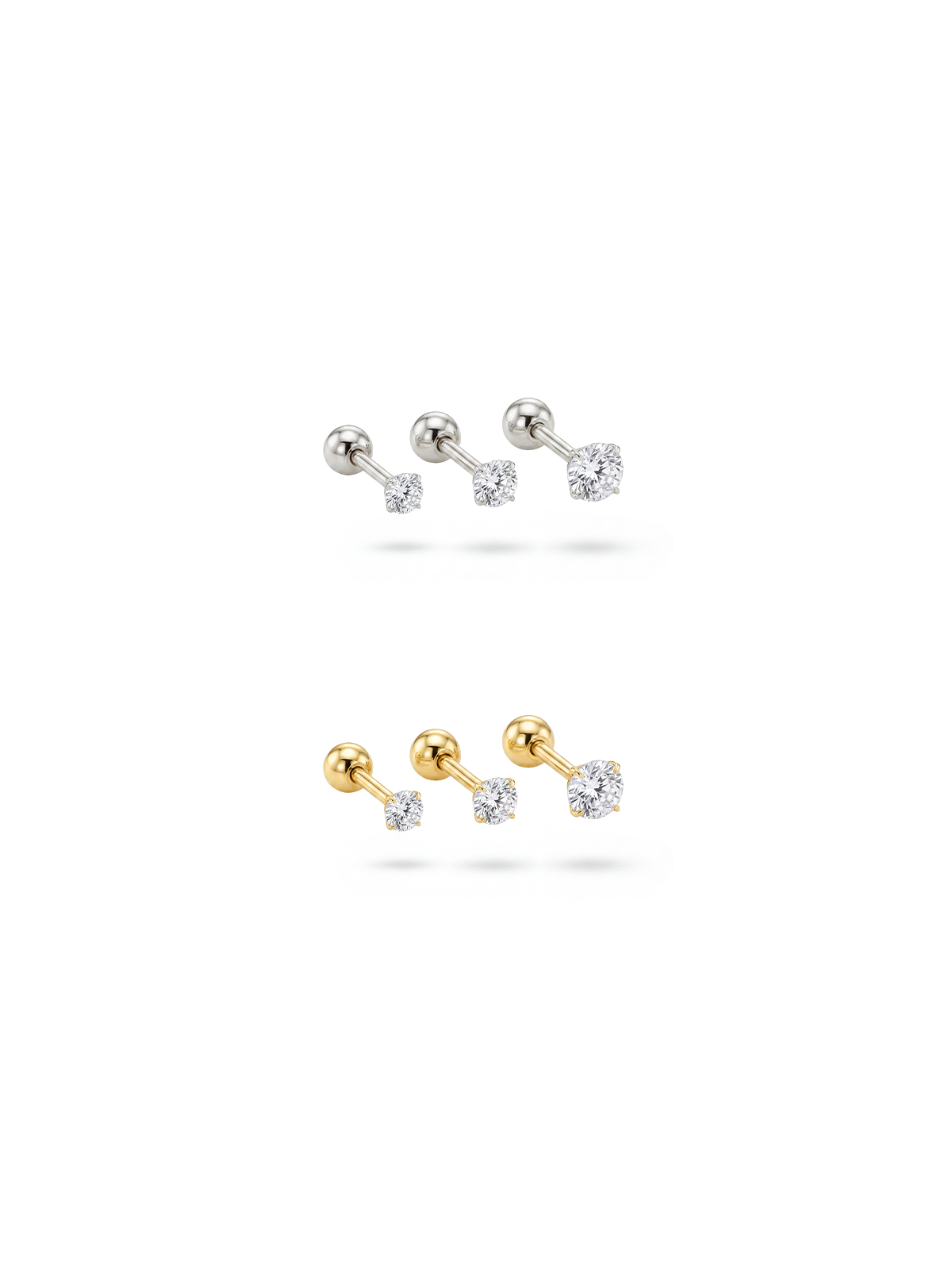 Aura Mini Prong Piercing