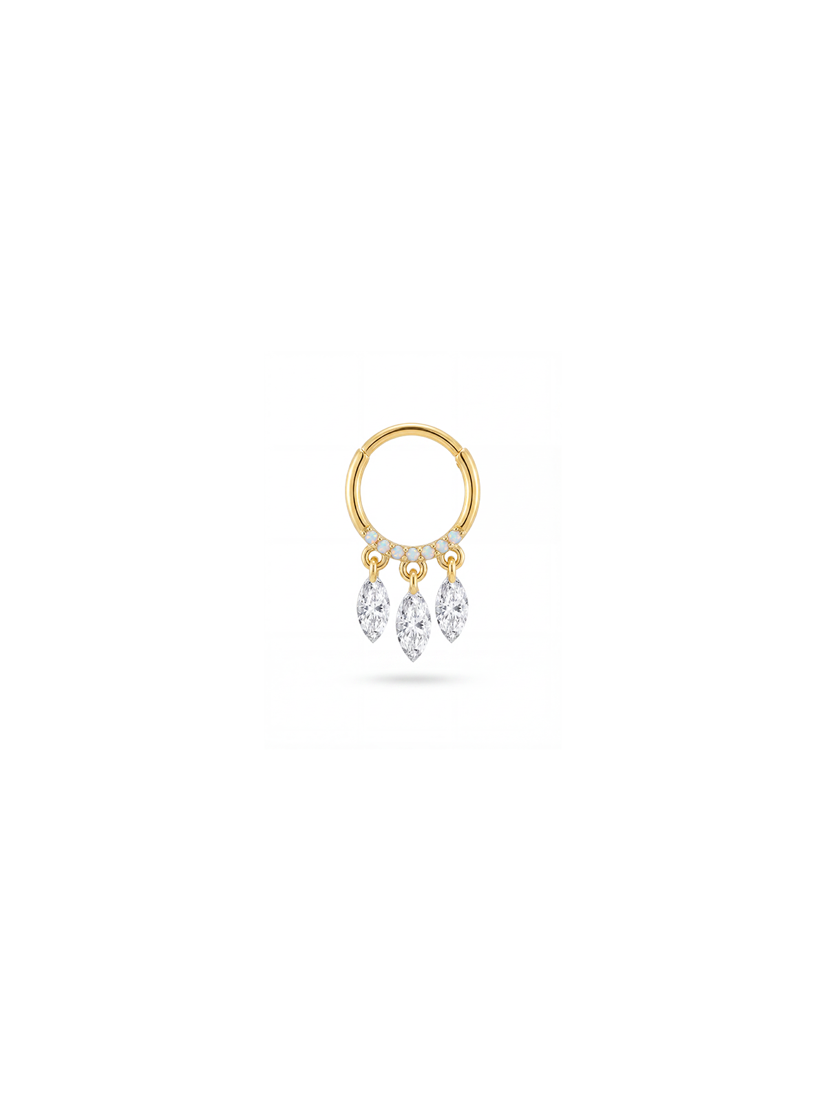 Aura Opal Fringe Piercing