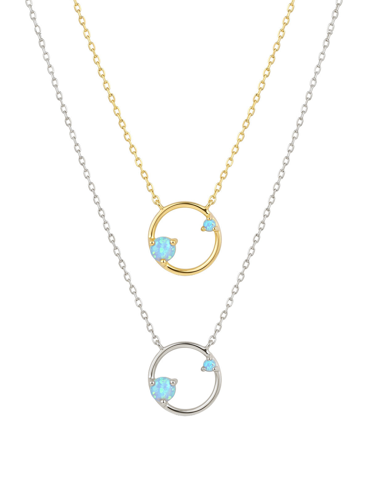 Aura Opal Orbit Kolye