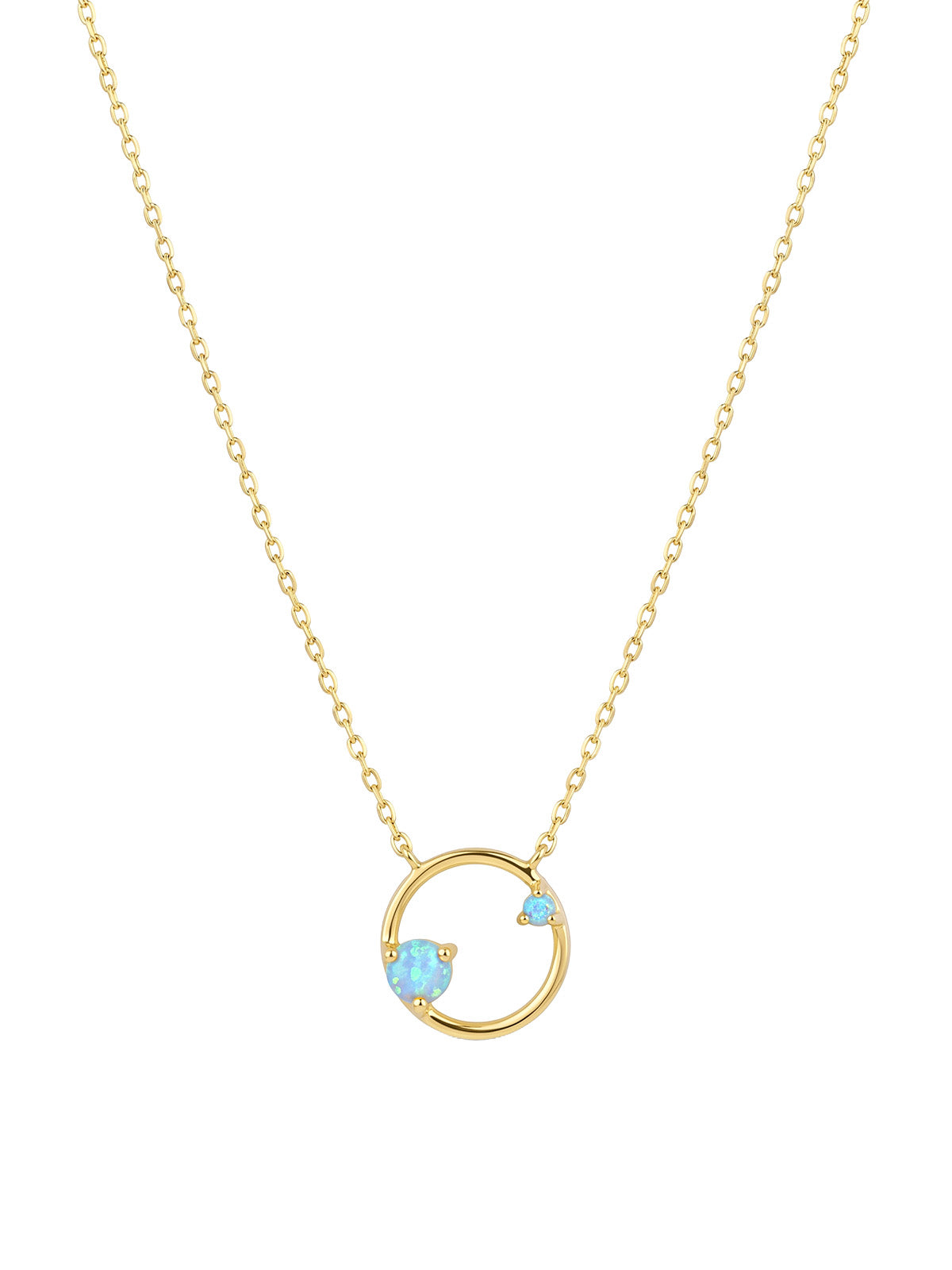 Aura Opal Orbit Kolye