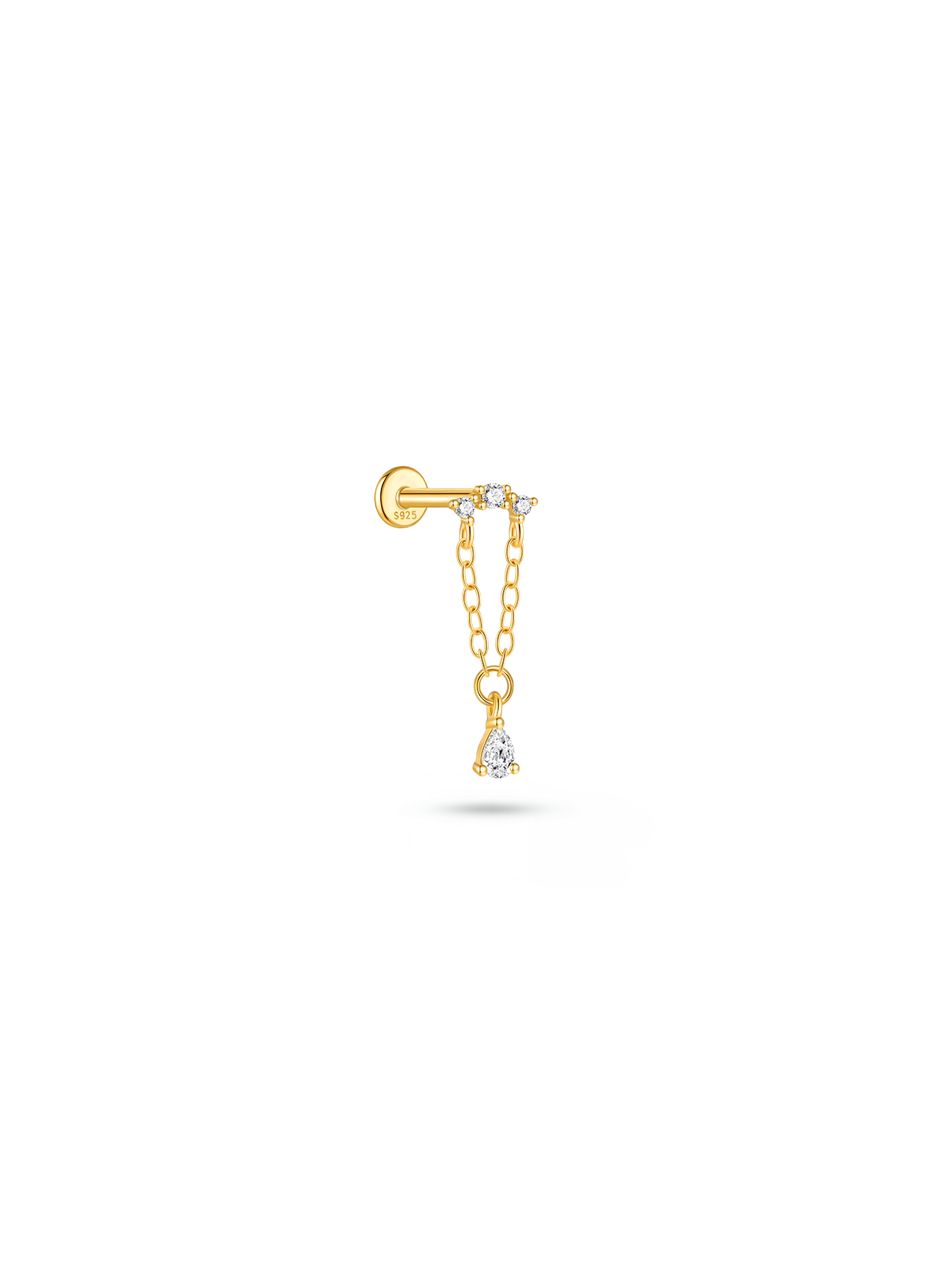 Aura Pear Cascade Piercing