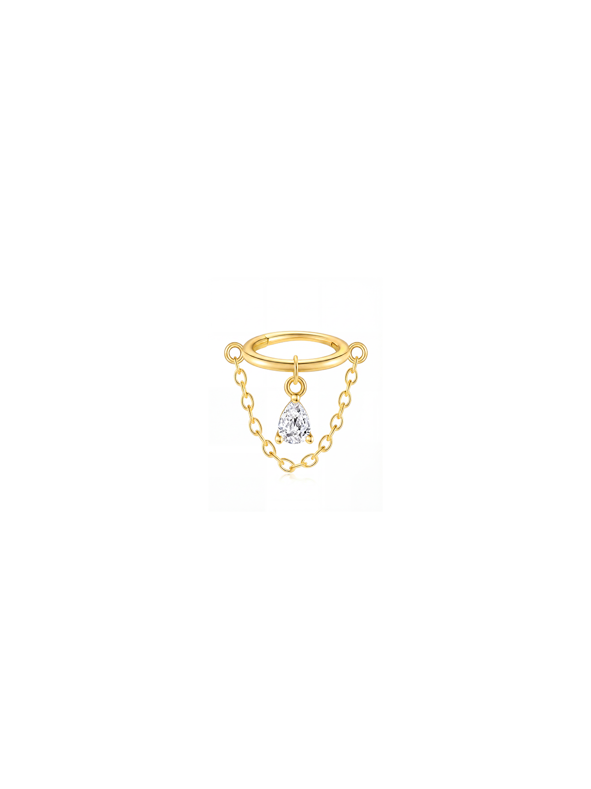 Aura Pear Veil Piercing