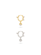 Aura Pearl Drop Tek Halka Küpe